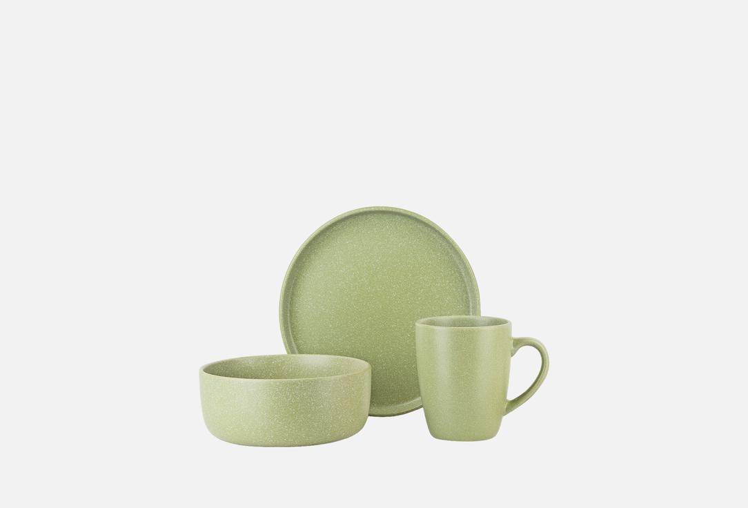 

Столовый набор NOUVELLE HOME, Зеленый, Grow.Green 12 шт