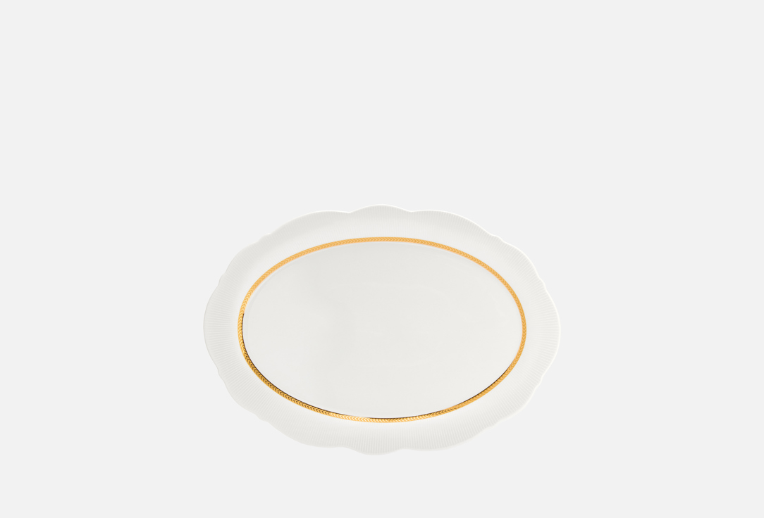 

Блюдо NOUVELLE HOME, Белый, White chic 35,5х24,4 см 1 шт