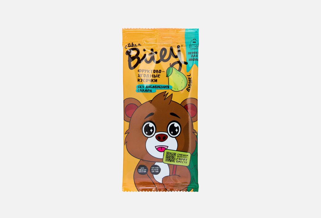 

Фруктово-ягодные кусочки TAKE A BITE, Дюшес 20 г