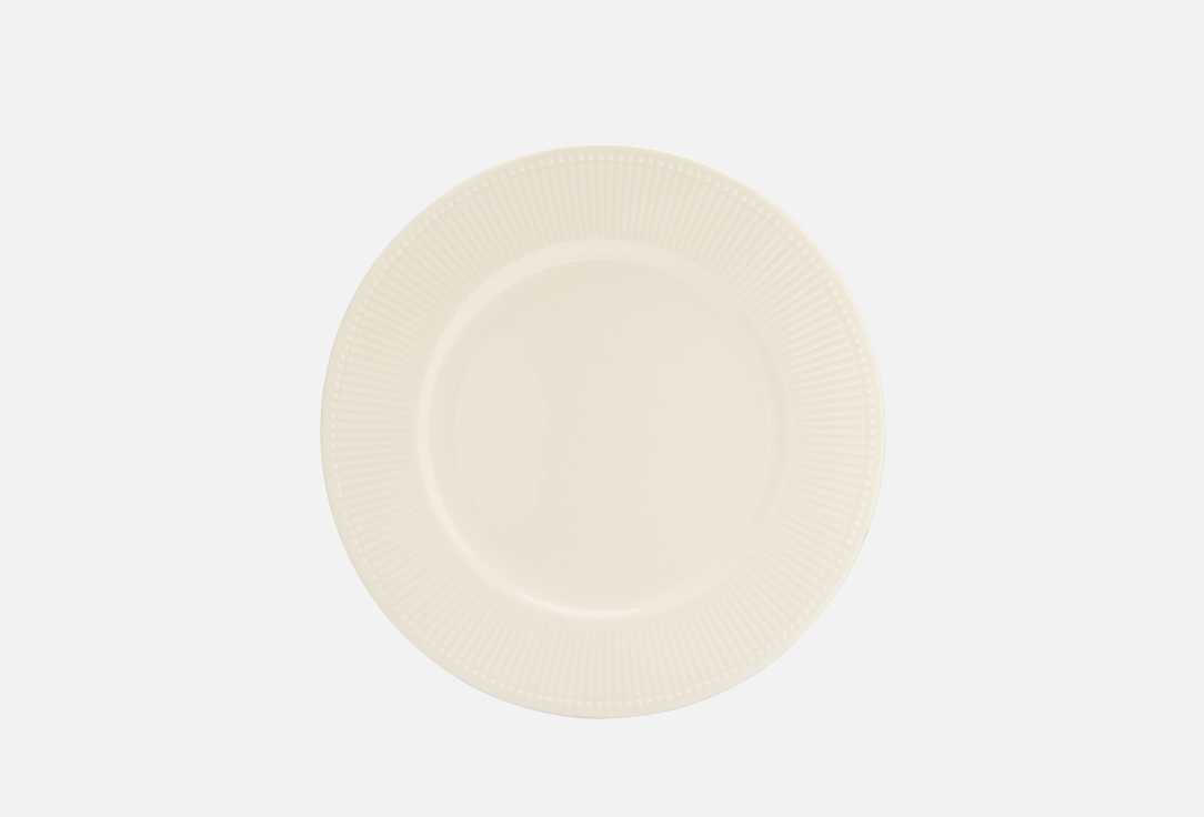 Изображение товара Тарелка Nouvelle Home Белый шоколад 27 см из фарфора