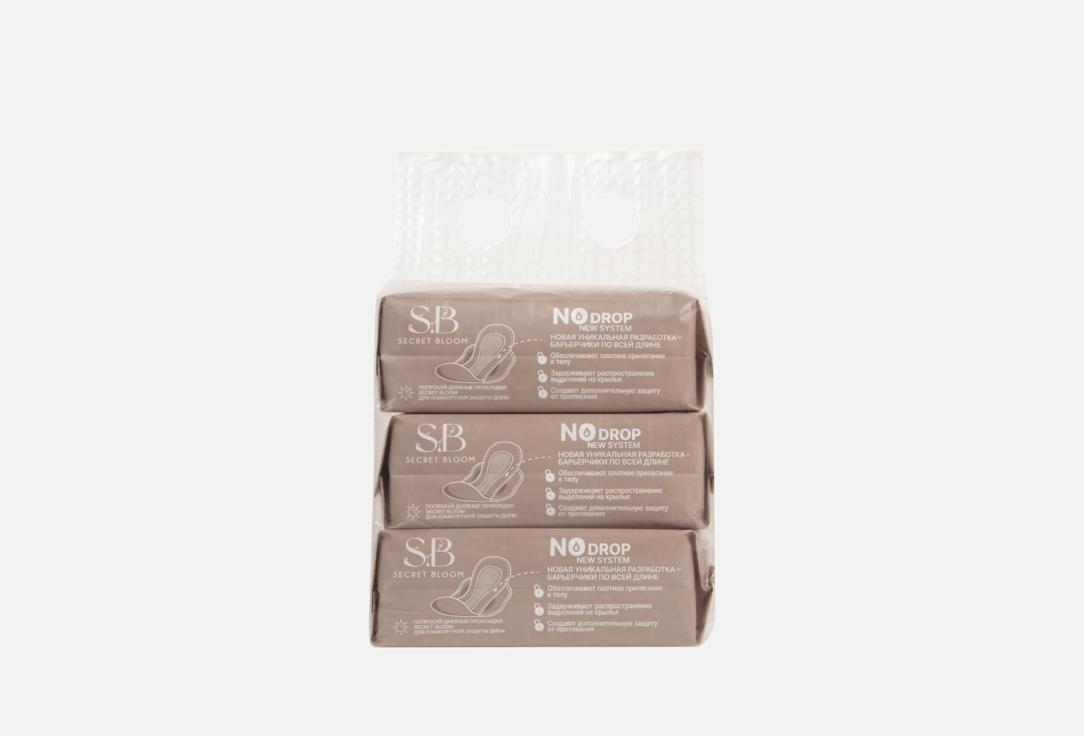 

набор ночных прокладок SECRET BLOOM, No drop 3 шт