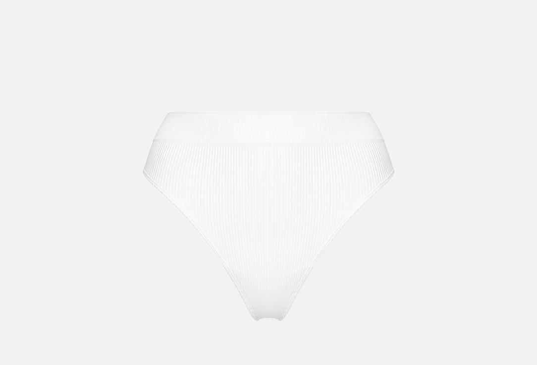 Изображение товара Женские трусы-стринги в рубчик Belle YOU Ribbed base высокая посадка