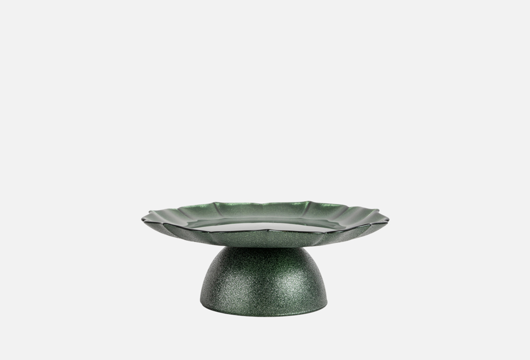 Изображение товара Блюдо на ножке Anna Lafarg Emily Seville, стеклянное, 21х10 см