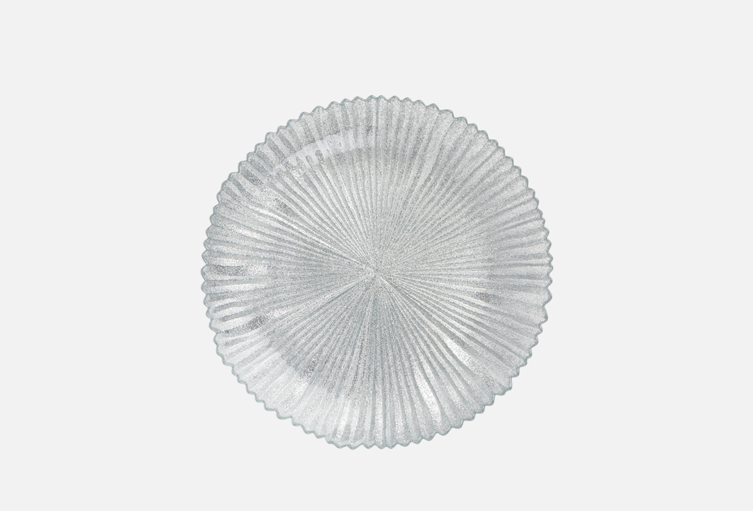 

Тарелка закусочная ANNA LAFARG EMILY, Серебряный, Avila, серебристая, 21 см 21 см