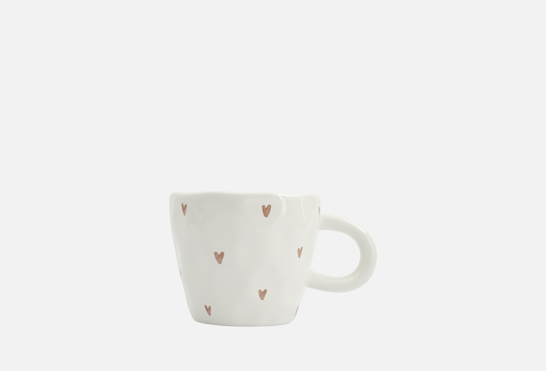 Изображение товара Кружка Anna Lafarg Emily Empathy 400 мл керамическая с сердечным дизайном