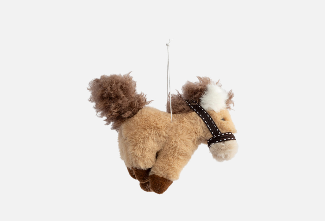 

Игрушка елочная ANNA LAFARG EMILY, Коричневый, Коричневый пони, 18 см 1 шт