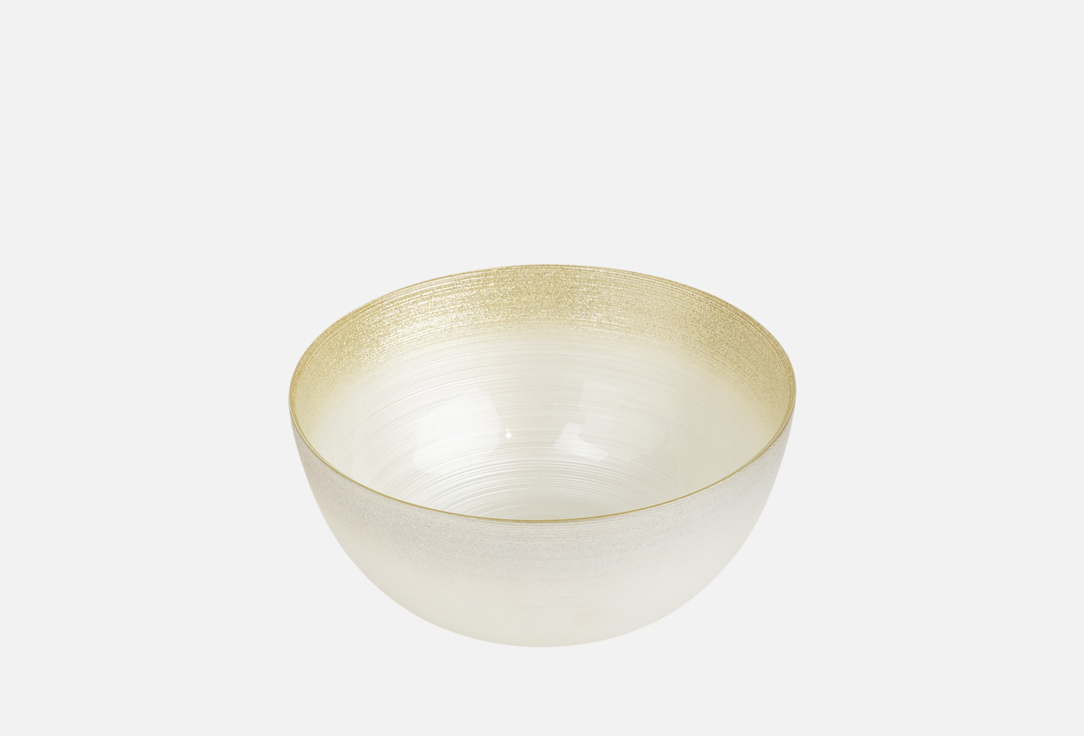 Изображение товара Салатник Anna Lafarg Emily Marbella, молочный, шампань, 24х11 см