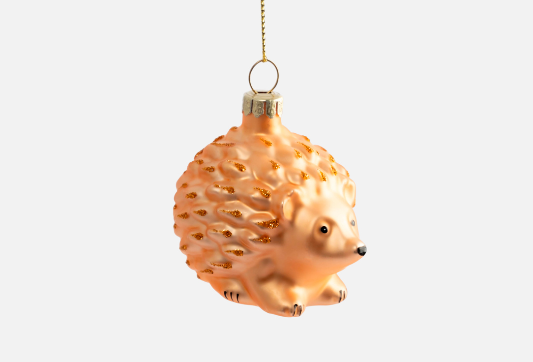 

Игрушка елочная ANNA LAFARG EMILY, Золотой, Золотистый ежик, 6x6 см 1 шт