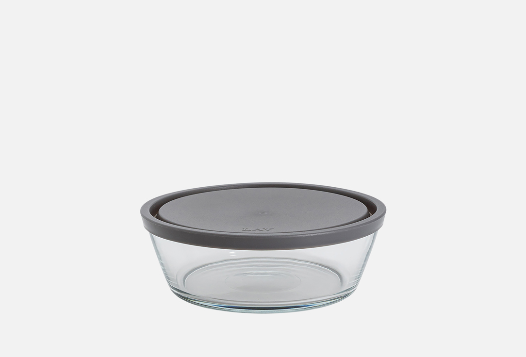 

Контейнер ANNA LAFARG EMILY, Серый, Basis, круглый, серый 1 шт