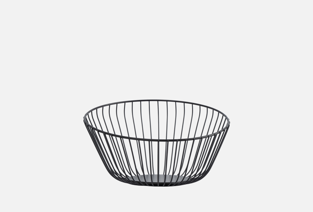 

Корзина для фруктов ANNA LAFARG EMILY, Черный, Spin, Прутья, черная, 25 см 1 шт