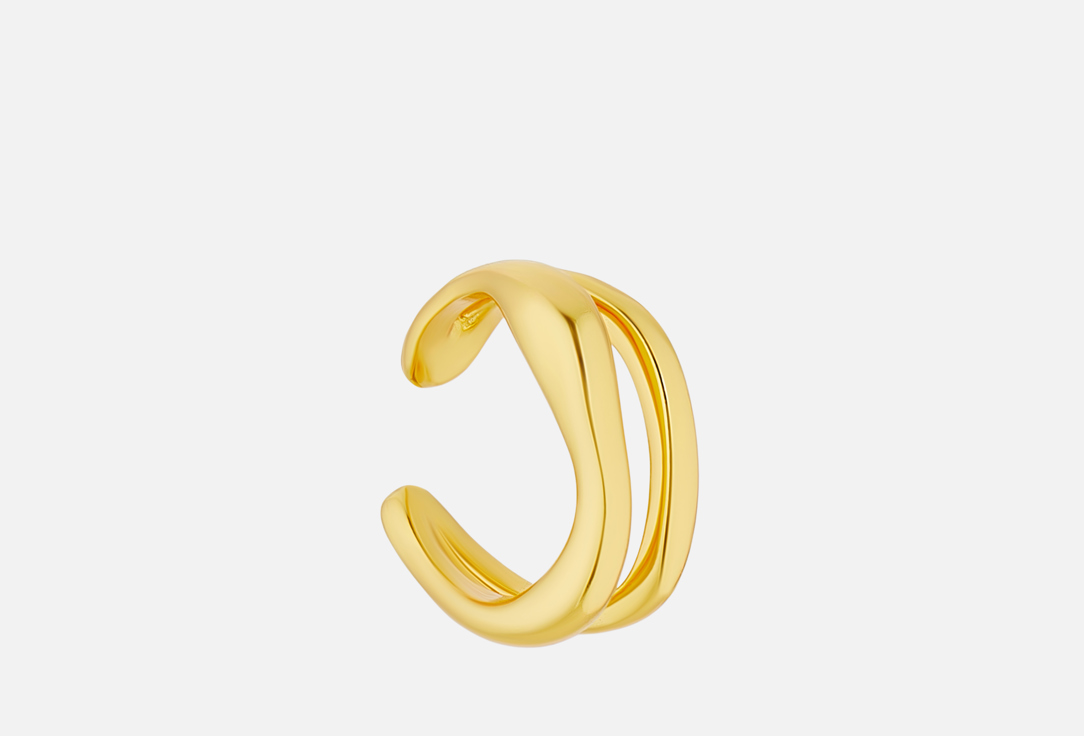 Изображение товара кафф серебряный Mendel Duo Gold