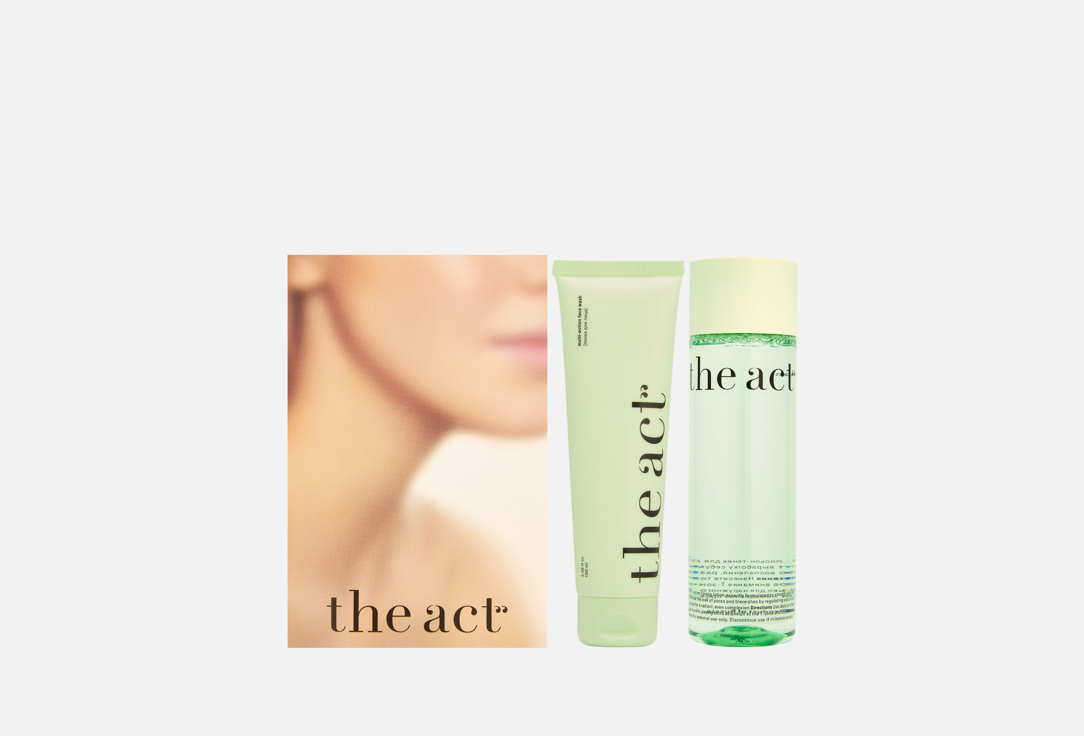 

Подарочный набор для ухода за кожей лица THE ACT, Face Care Multi-Action 2 шт