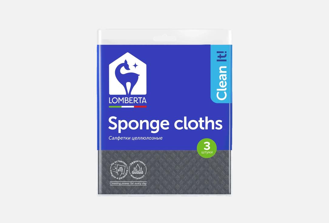 Изображение товара Целлюлозные салфетки для уборки Lomberta Clean it!