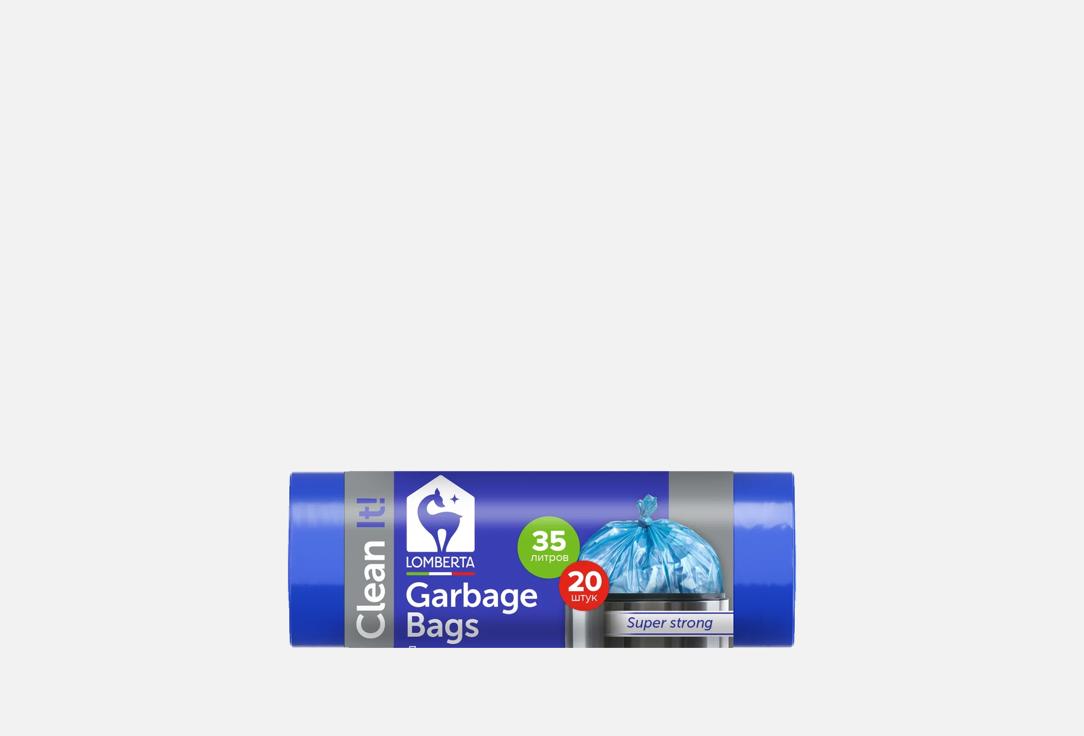 Изображение товара Пакеты для мусора Lomberta 35 л прочные полиэтиленовые мешки Россия