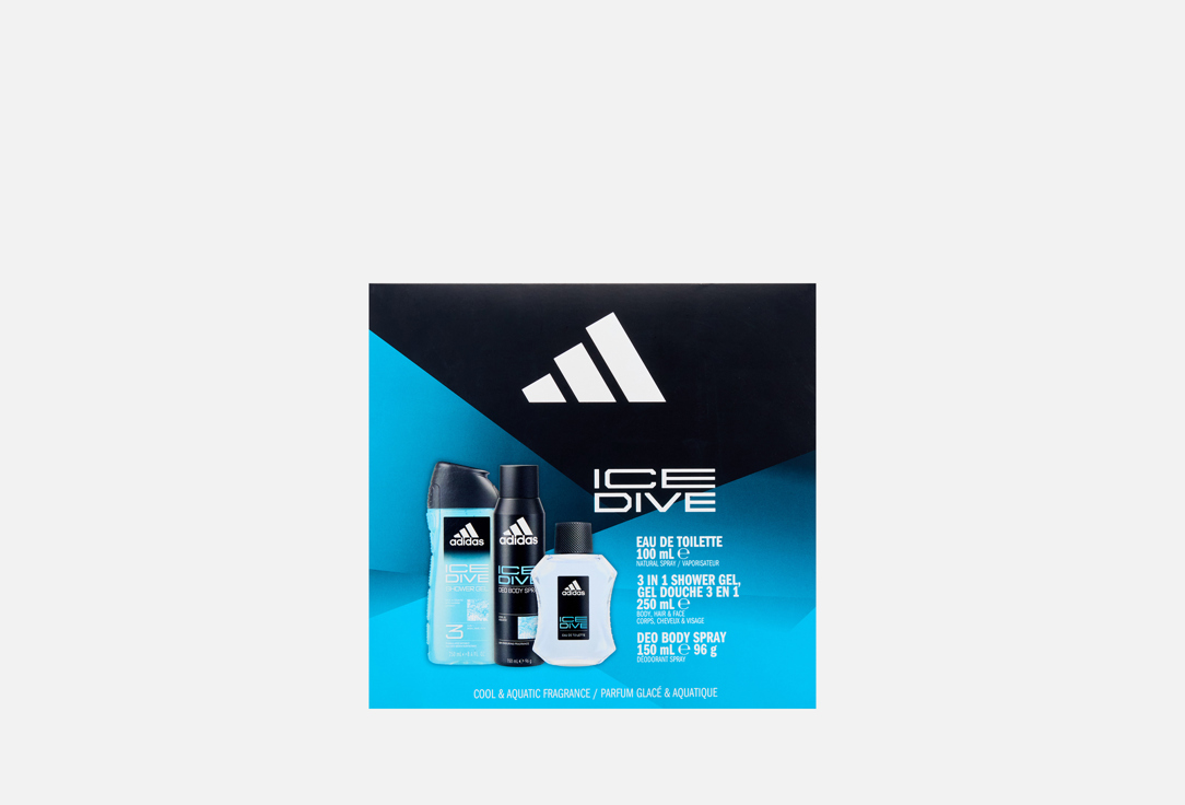 

Подарочный набор ADIDAS, Ice Dive 3 шт