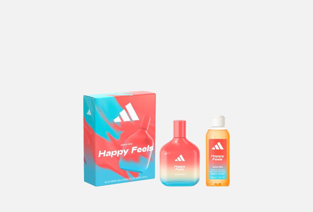 

Подарочный набор ADIDAS, Happy Feels 2 шт