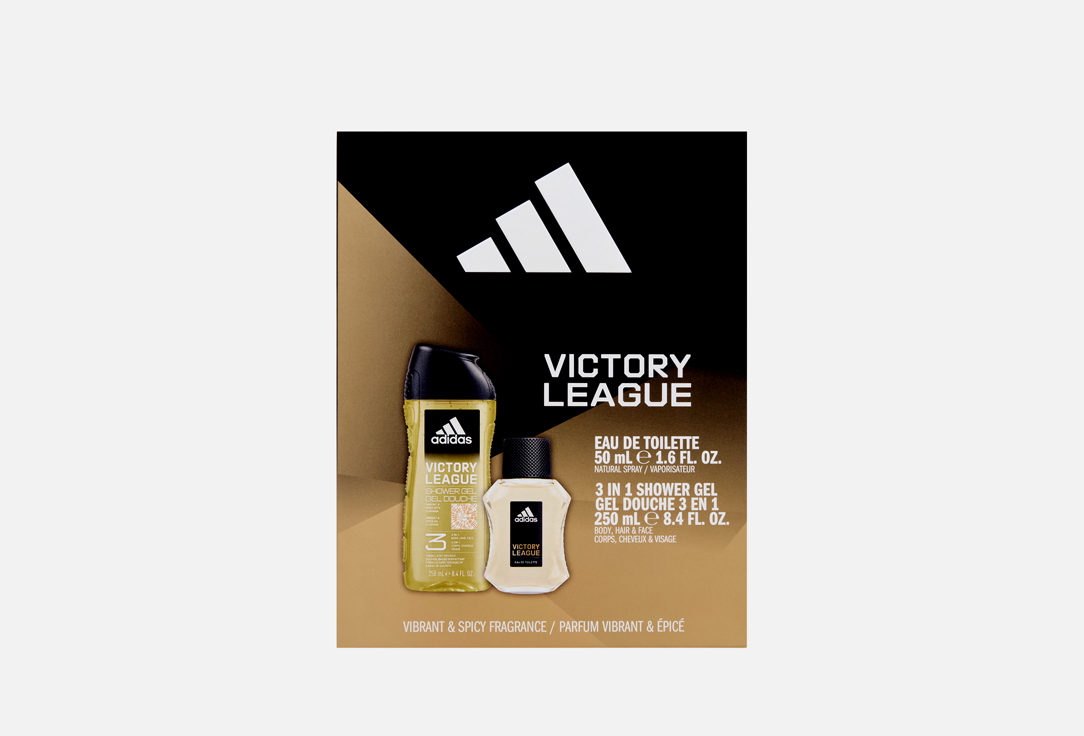 

Подарочный набор ADIDAS, Victory League 2 шт
