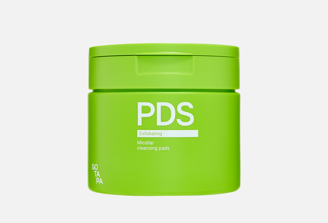 

очищающие и обновляющие пэды для лица GO TAPA, Micellar cleansing 60 шт