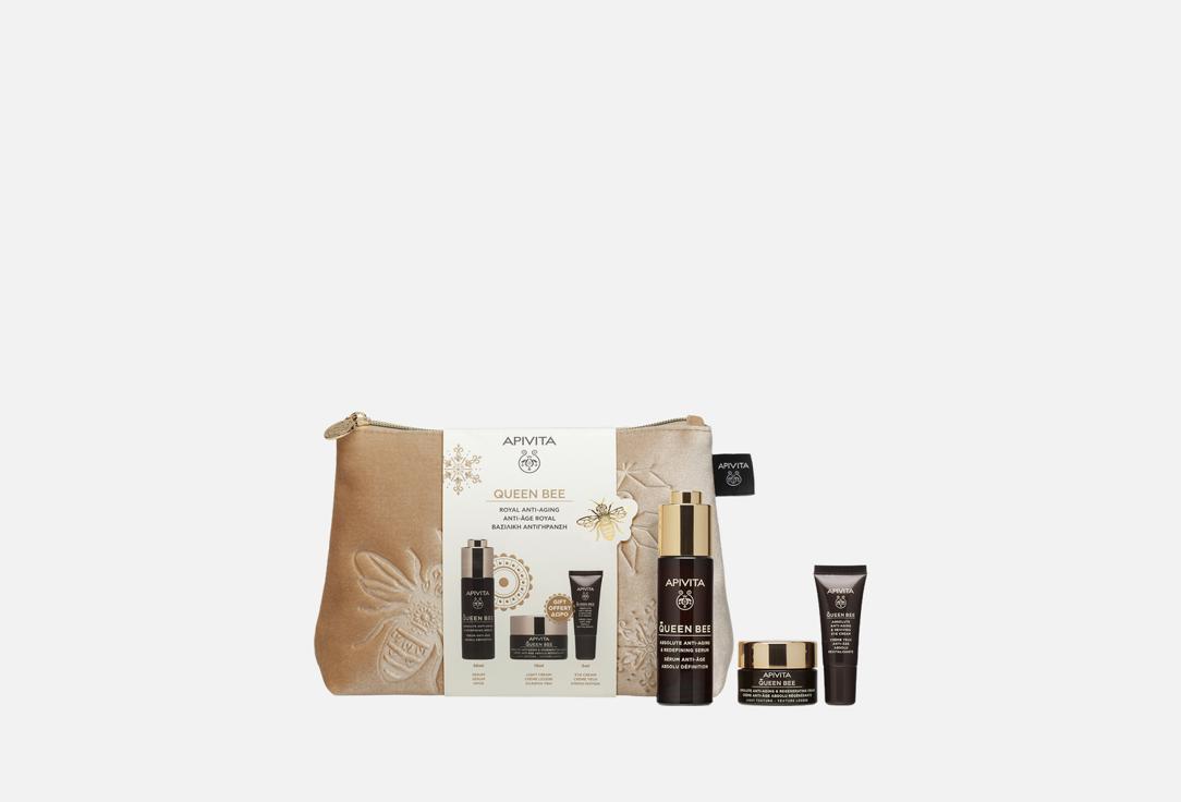 

Подарочный набор для ухода за кожей лица APIVITA, QUEEN BEE 4 шт