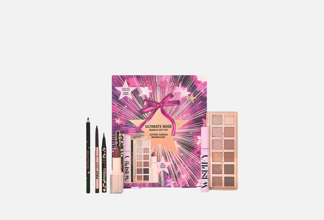 

Подарочный набор для макияжа MAKEUP REVOLUTION, Ultimate nude makeup gift 6 шт