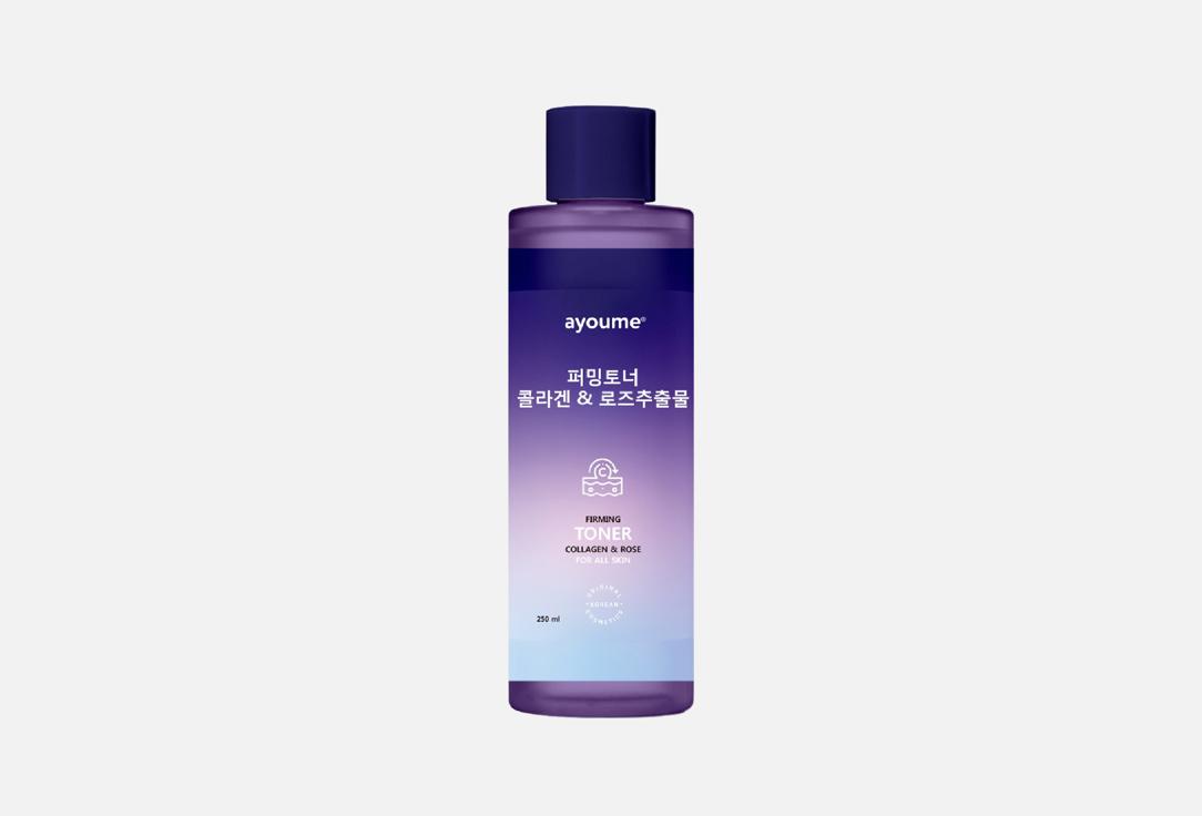

укрепляющий Тонер для лица AYOUME, Collagen & Rose 250 мл