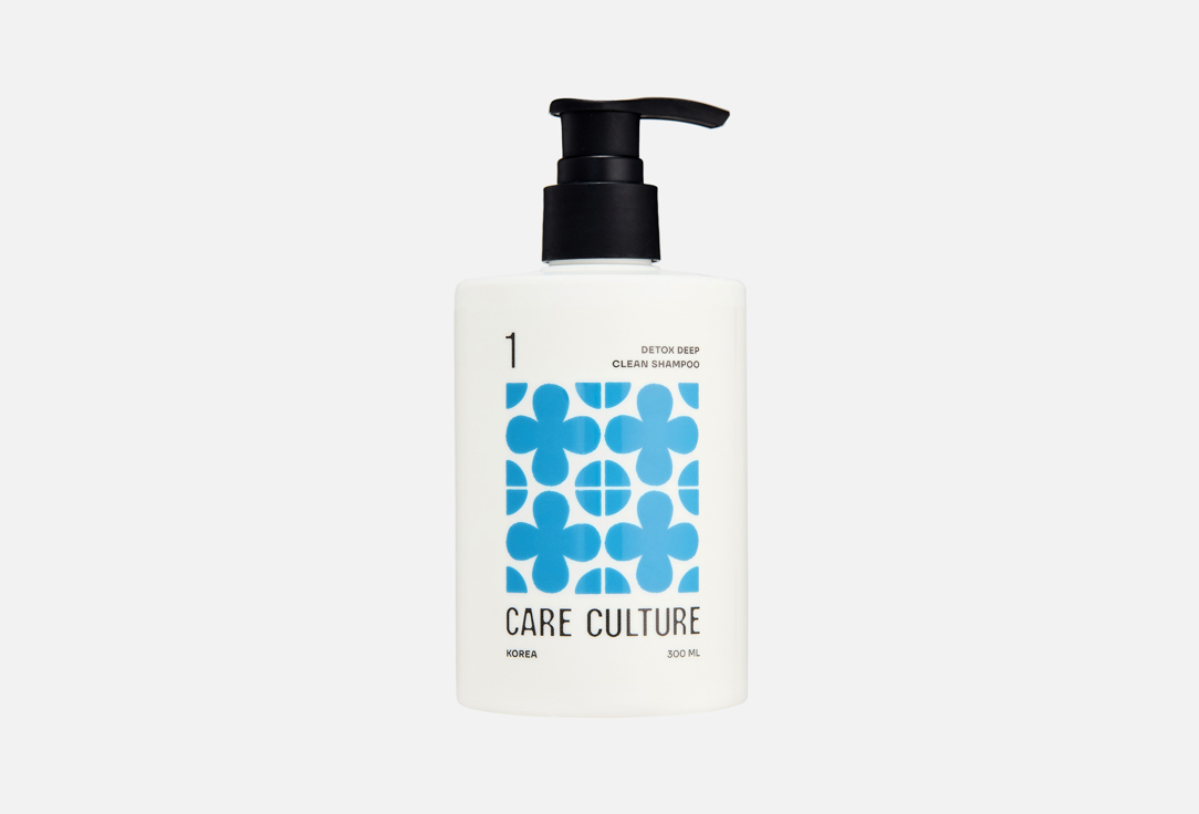 

Шампунь для волос CARE CULTURE, Detox deep clean 300 мл