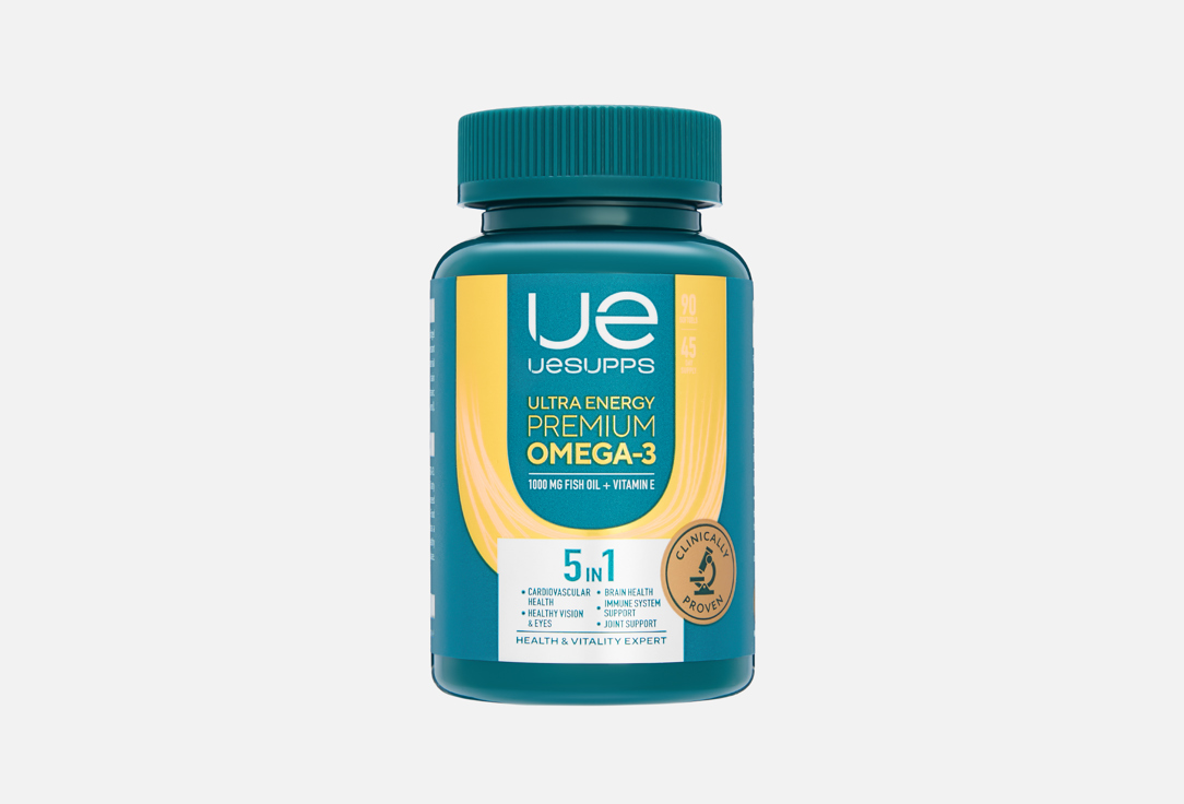 Изображение товара Ультра Энерджи Омега-3 премиум капсулы для сердца мозга и кожи 60 шт
