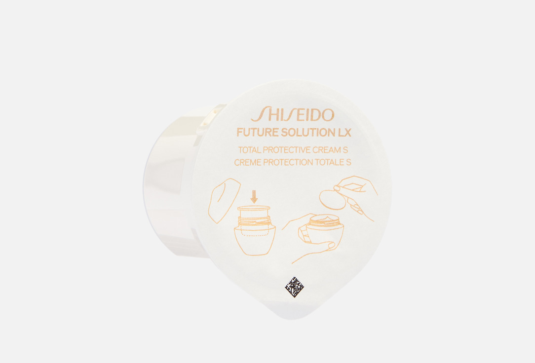 Изображение товара рефил крема для лица spf 30 Shiseido Future solution lx Total Protective