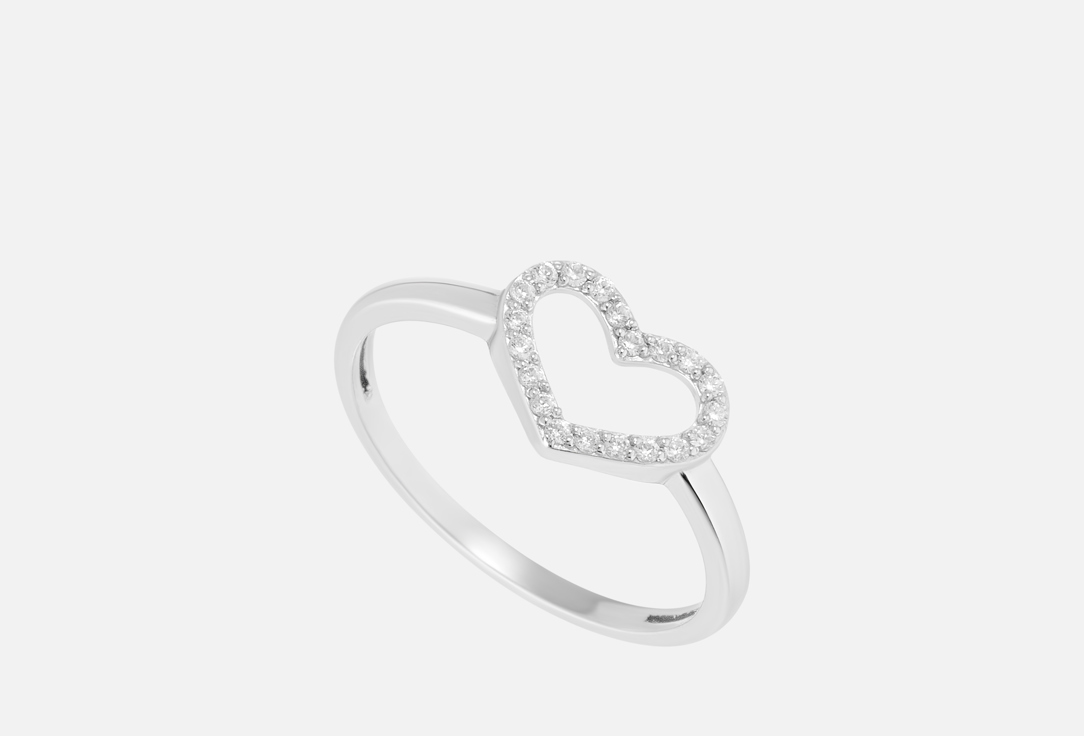 Сердце с фианитами 17 мл 2214₽