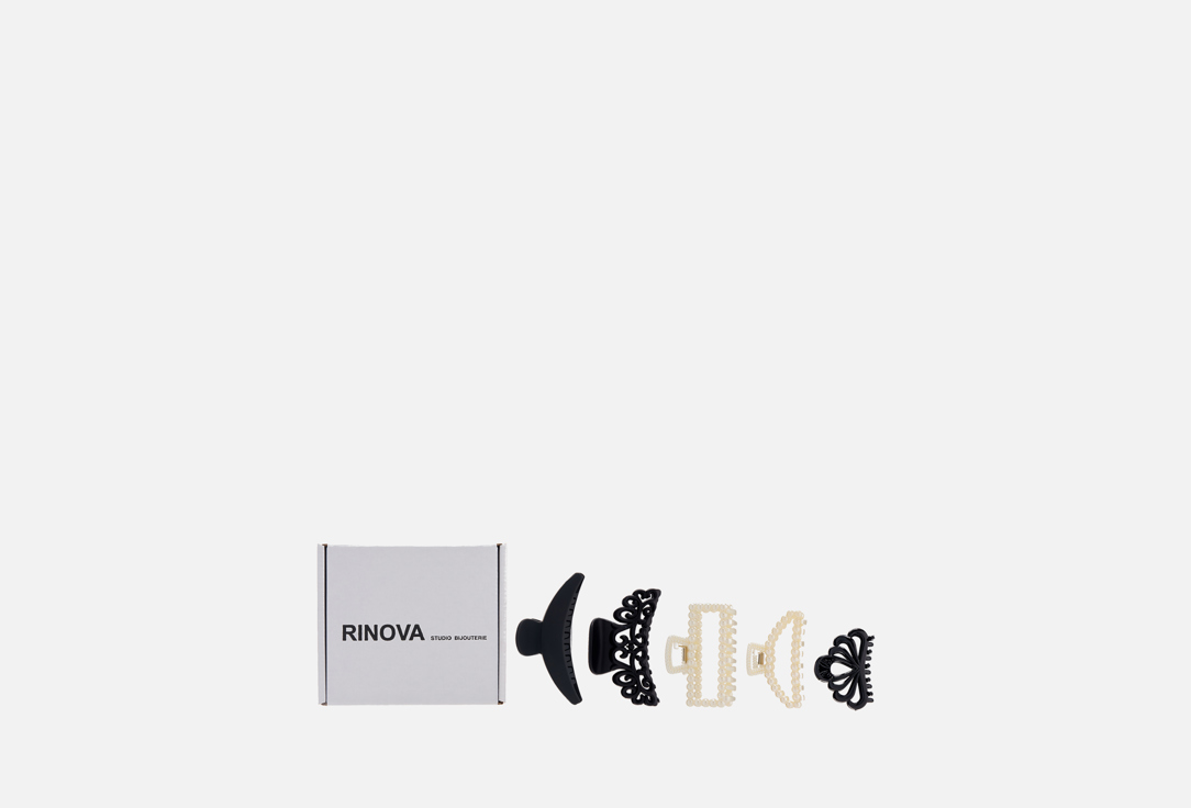 

Набор крабов для волос RINOVA, Hair clip 5 шт