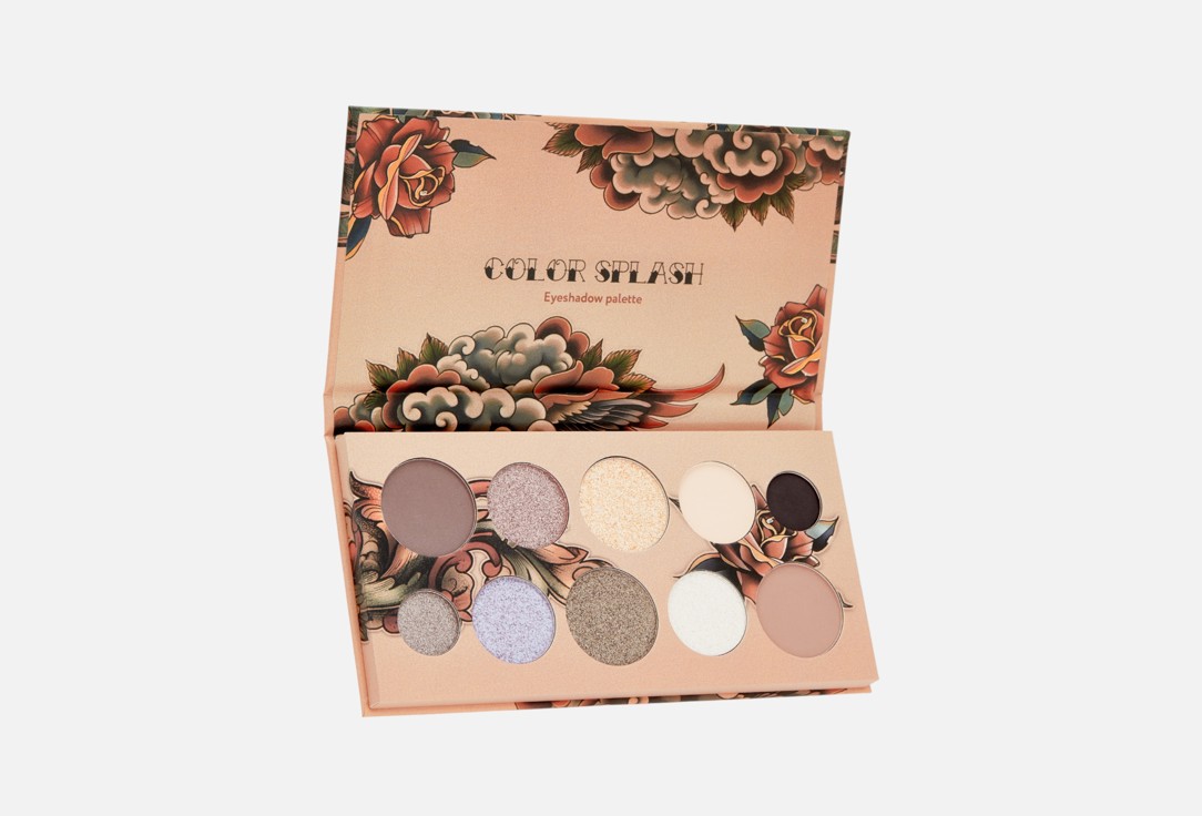 Изображение товара Палетка теней для век SHU Color splash 10 оттенков коллекционная Испания