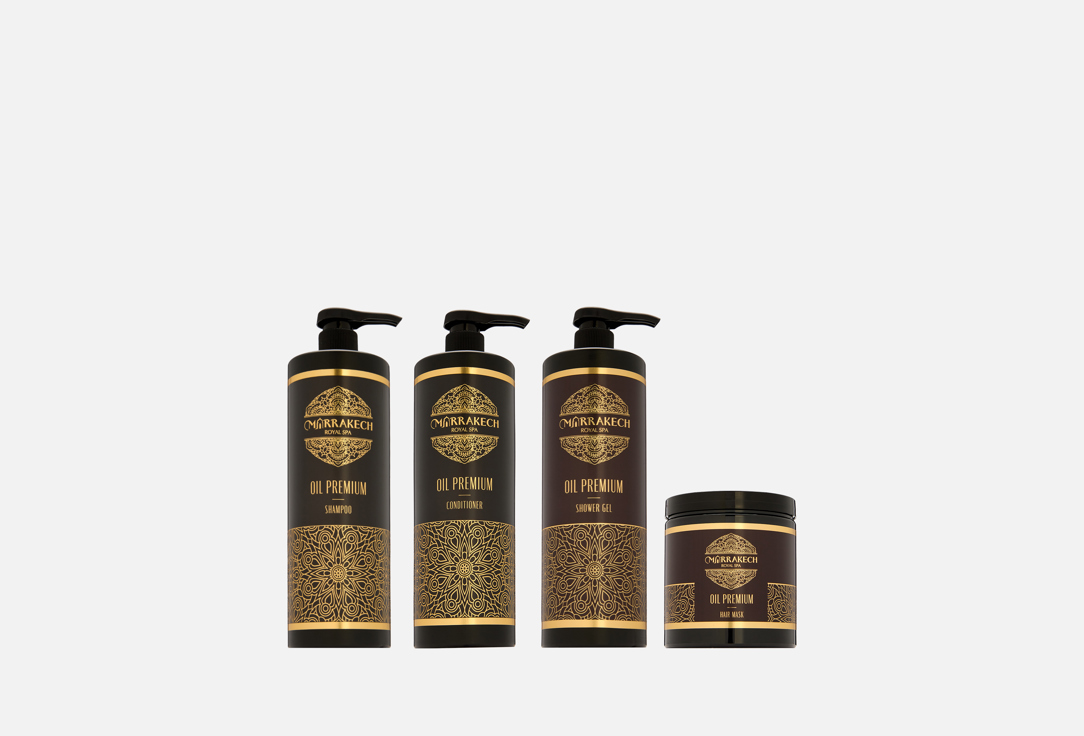 

Набор для ухода за волосами MARRAKECH ROYAL SPA, OIL PREMIUM 4 шт
