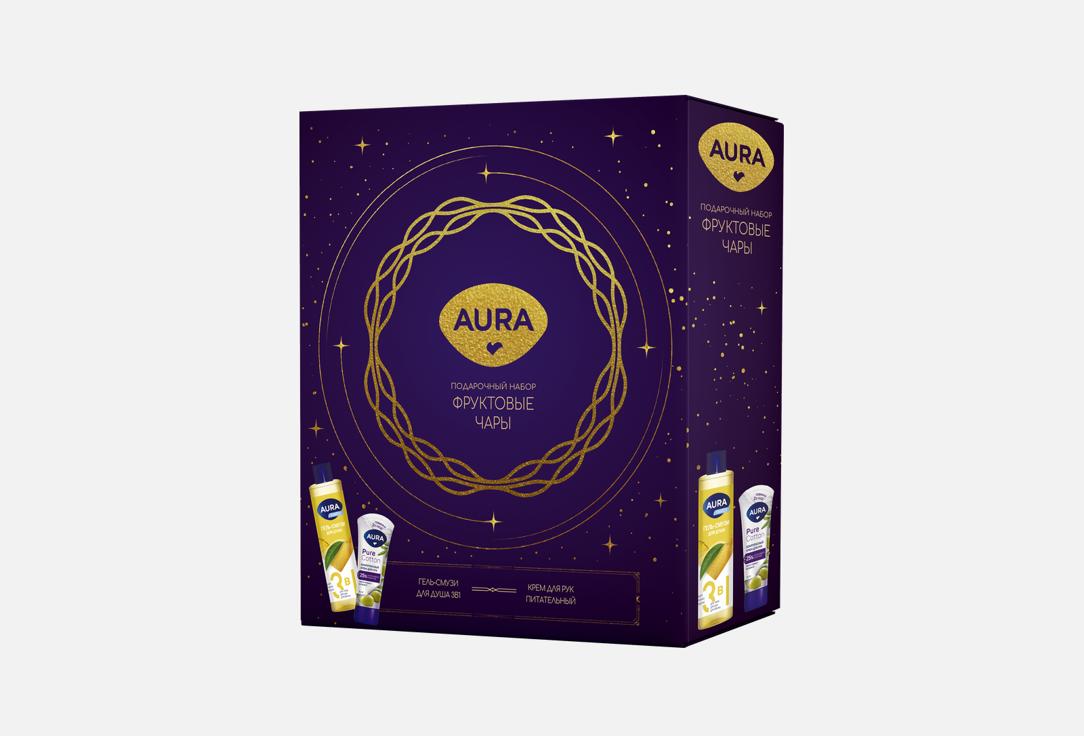 

Подарочный набор для тела AURA, Фруктовые чары 2 шт