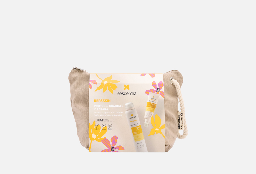 Изображение товара Набор SPF 50+ для лица и тела Sesderma Repaskin 200 мл + 50 мл