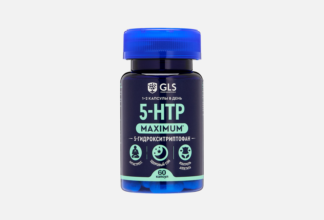 Изображение товара Биологически активная добавка 5-гидрокситриптофан и витамин B6 GLS максимум в капсулах