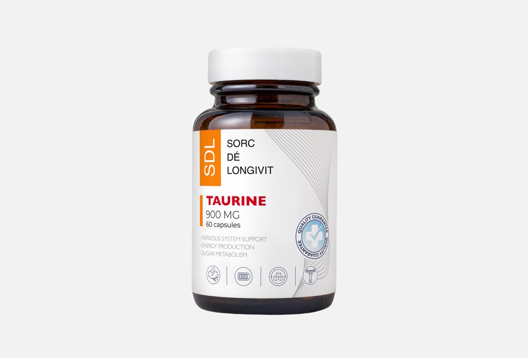 

Таурин SDL, 900 мг в капсулах 60 шт