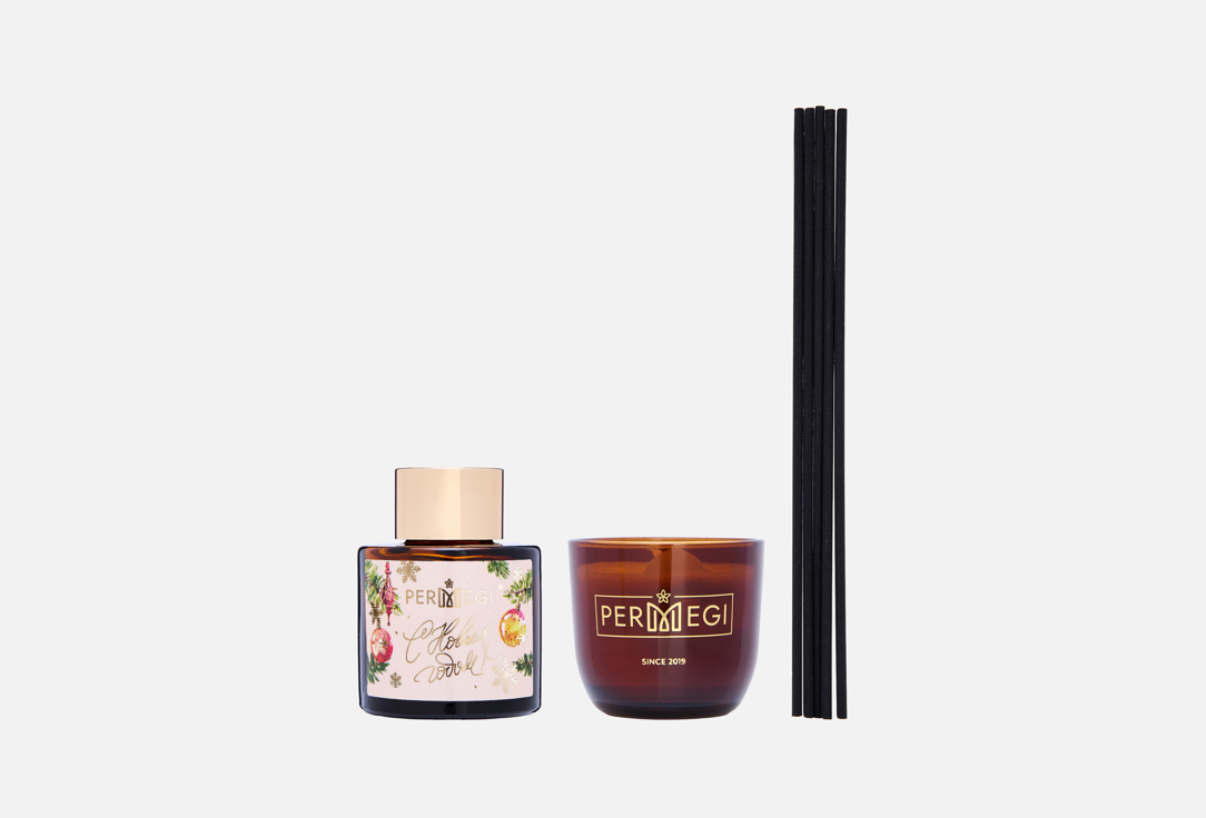 Изображение товара Подарочный набор PERMEGI Новогодняя коллекция ароматический набор для дома