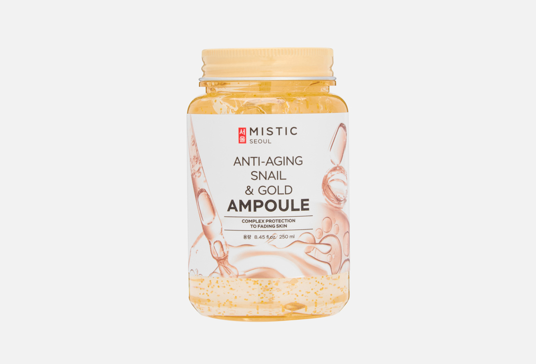 

Лифтинг-сыворотка для лица MISTIC, SNAIL MUCIN & GOLD AMPOULE 250 мл