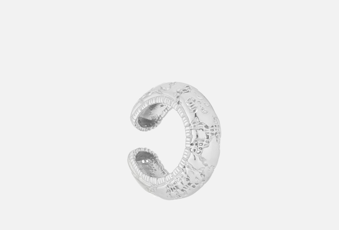 

кафф серебряный SBLESKOM, Кружево как бублик 1 шт