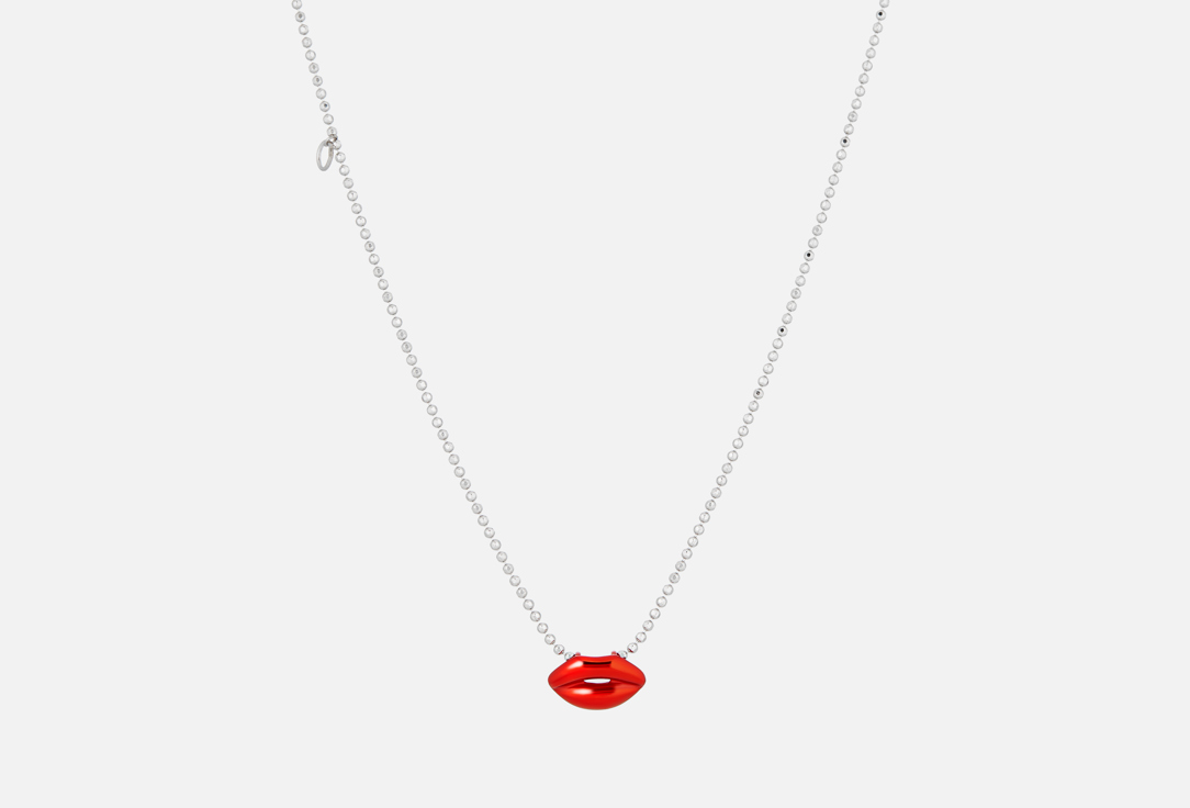 

Колье серебряное SBLESKOM, Поцелованная red 1 шт