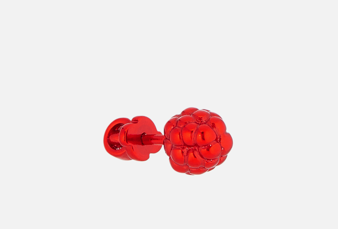 Изображение товара Моносерьга серебряная Sbleskom Малина red