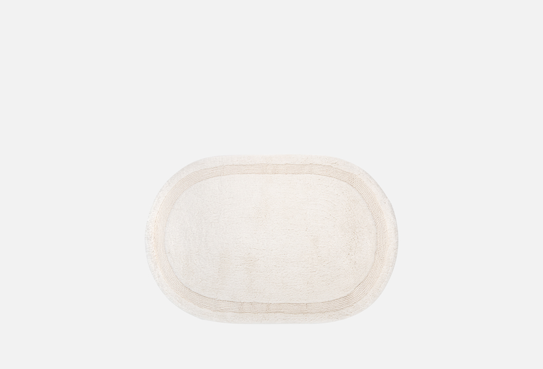 

Мягкий коврик для ванной комнаты MOROSHKA, Бежевый, Keep Calm, 60х90 см, бежевый 1 шт