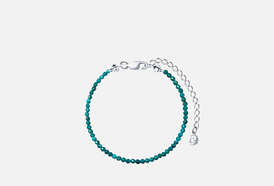 

Анклет Серебряный THE REASON, Line из апатита 1 шт