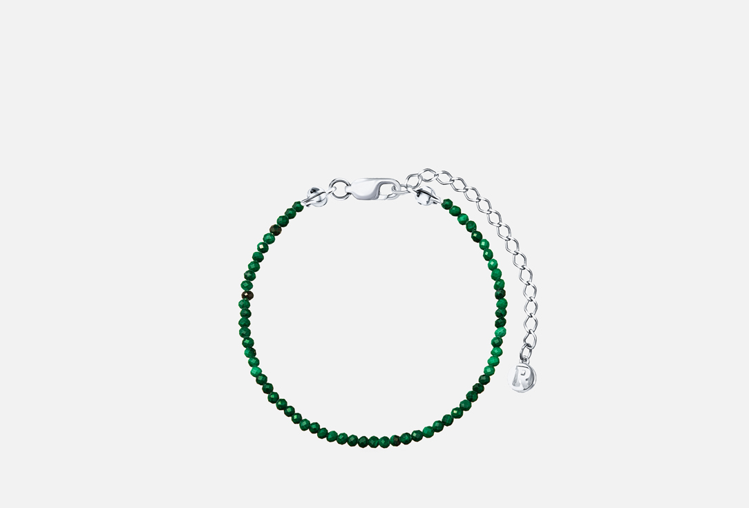 

Анклет Серебряный THE REASON, Line из малахита 1 шт