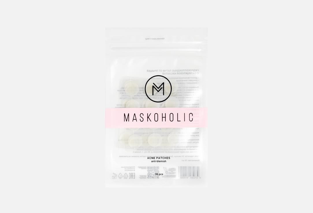 

ГИДРОКОЛЛОИДНЫЕ ПАТЧИ для лица ОТ ПРЫЩЕЙ MASKOHOLIC, Acne 36 шт