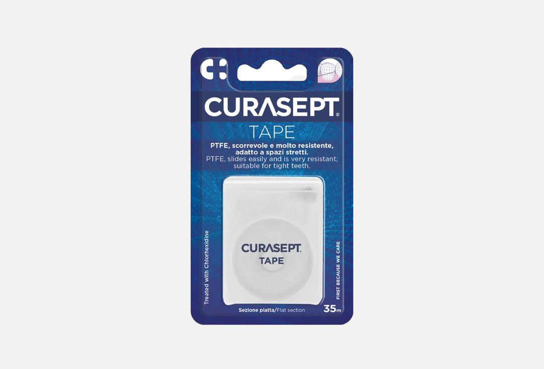 

Зубная нить вощеная CURASEPT, PTFE Tape, 35 m 1 шт