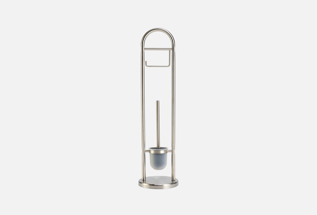 Изображение товара Стойка напольная для туалета Ridder Jundah матовый хром 20,5х80 см