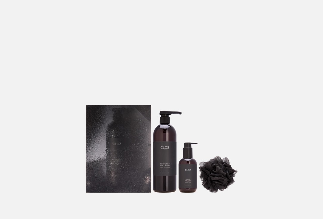 Изображение товара Подарочный набор для ухода за телом Cloz Perfumed Spa Set с ароматами Ambra и перца