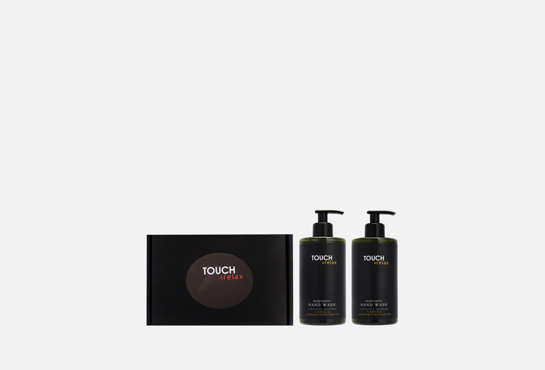 

Подарочный набор для ухода за телом TOUCH&RELAX, Vanilla, amber & tonka beans 2 шт