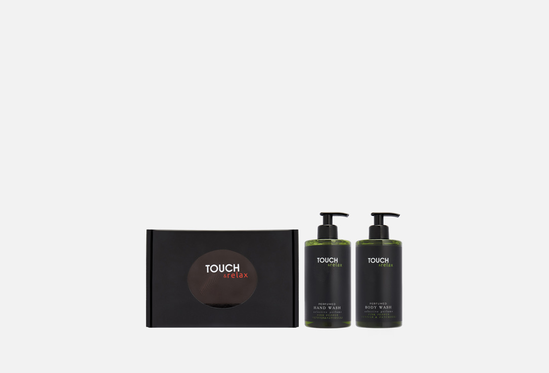 Изображение товара Подарочный набор для ухода за телом Touch&Relax pink pepper vetiver patchouli 450 мл